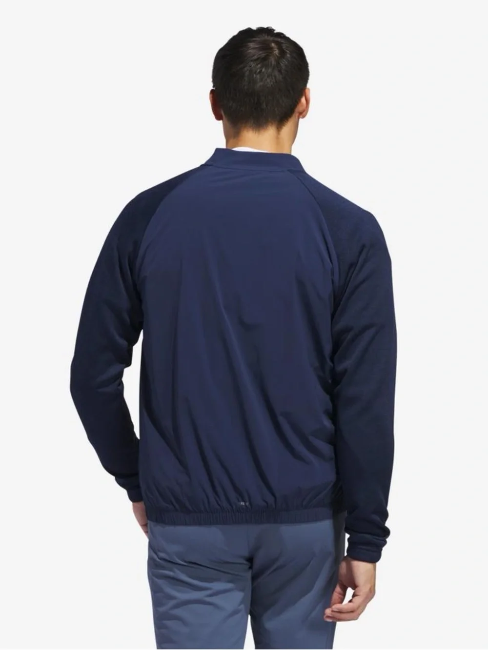 NWOT adidas Men’s Snap-Front Cardigan Sweater in Navy Blue
